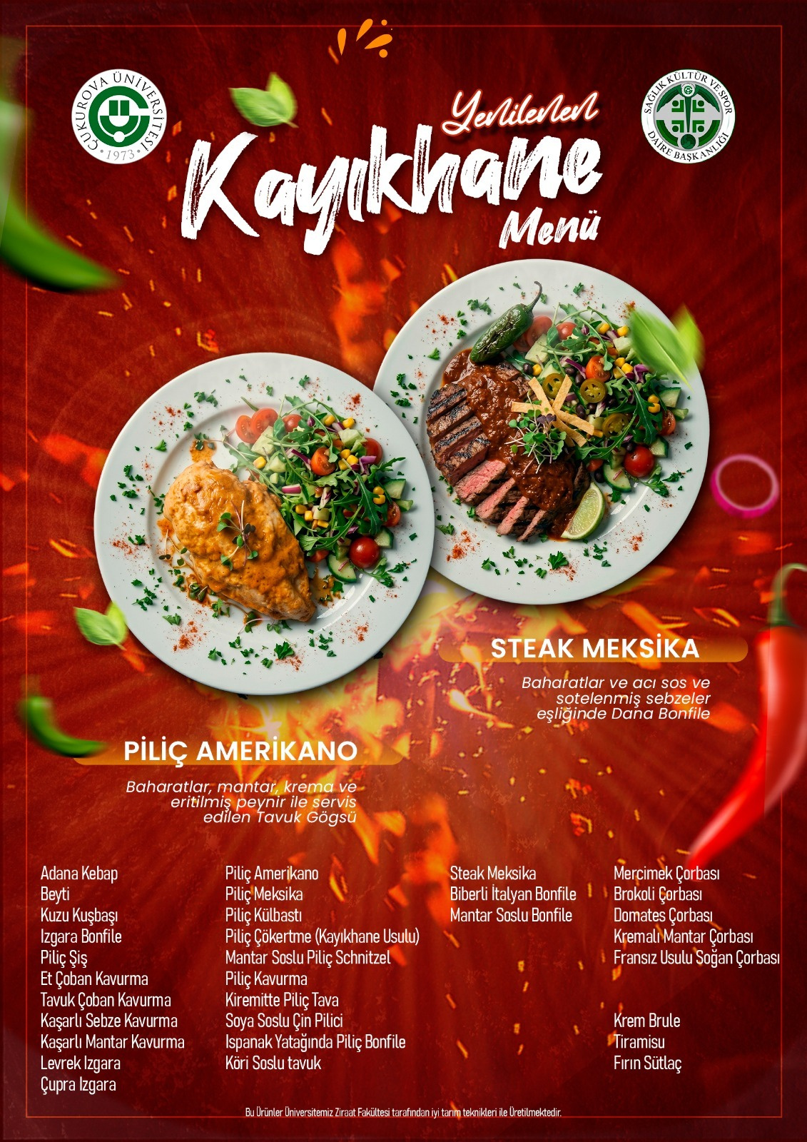 Üniversitemiz Kayıkhane Restoran 15/05/2026 Cumartesi günü itibariyle hizmet vermeye başlayacaktır.