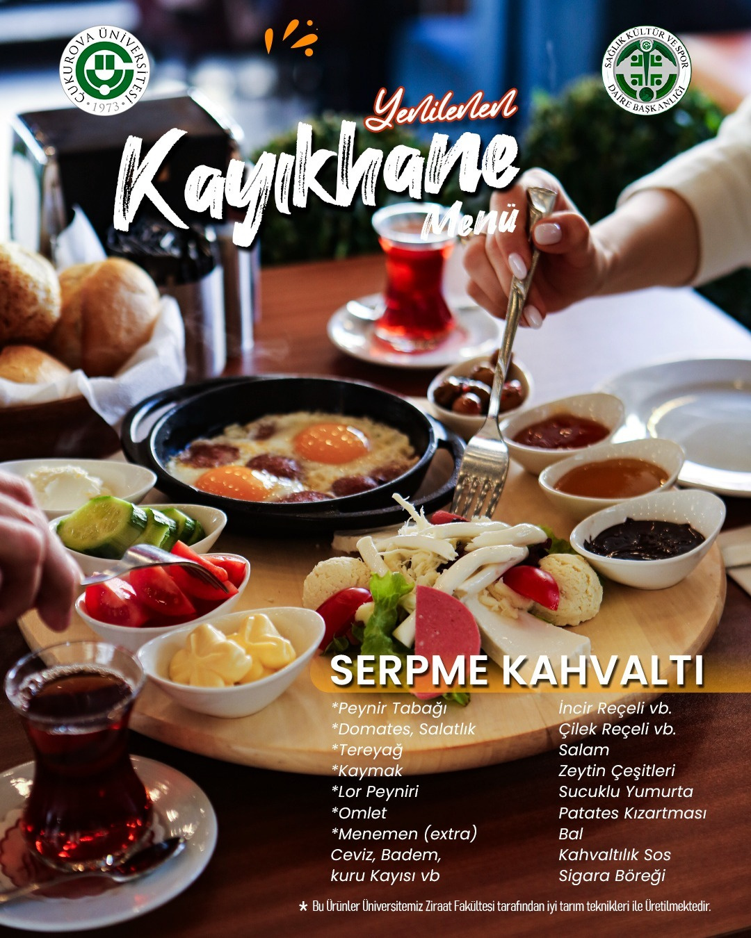 Üniversitemiz Kayıkhane Restoran 15/05/2026 Cumartesi  günü itibariyle hizmet vermeye başlayacaktır.